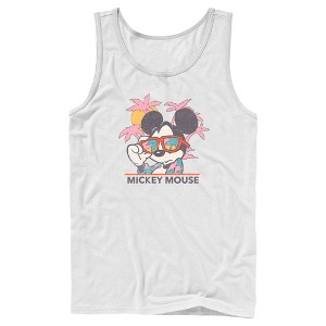 Men's Mickey & Friends Beach Ready Mickey Mouse Tank Top - 1 of 4