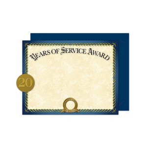 Great Papers Years of Service Certificates 8.5" x 11" 20/Pack (2015113KIT) - 1 of 4