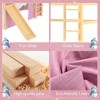 TUYOHW Twin/Full Kids House Loft Bed with Slide & Tent,Creative Playhouse Loft Frame with Ladders,Lights for Boys & Girls,No Box Spring Needed - 3 of 4