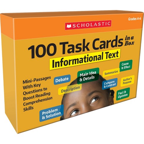 Scholastic News Sticky Situation Cards: Grades 1-3