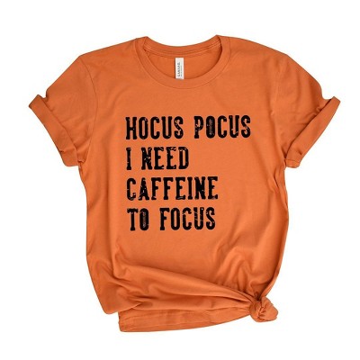 Simply Sage Market Women's Hocus Pocus Caffeine Short Sleeve Graphic Tee