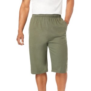 KingSize Lightweight Extra Long Jersey Shorts - 1 of 4