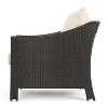 GDFStudio Vincent Outdoor Wicker Club Chairs with Cushions (Set of 2) - 4 of 4