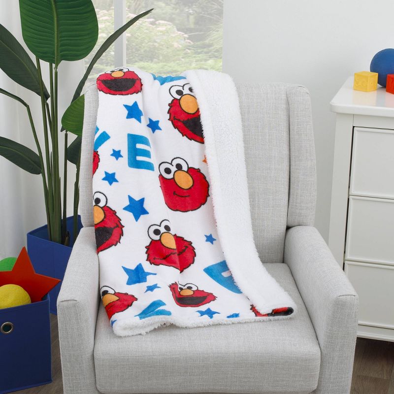 NoJo Elmo Super Soft Baby Blanket, 1 of 4