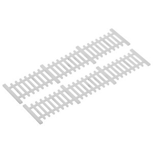 Unique Bargains Home DIY Miniature Garden Decorative DIY Wood Picket Fence 2 Pcs - 1 of 4