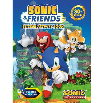Sonic & Friends Sticker Activity Book - (Sonic the Hedgehog) by  Penguin Young Readers Licenses (Paperback)