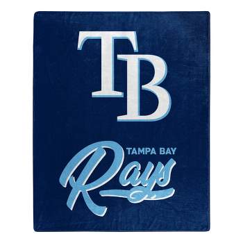 MLB Tampa Bay Rays 50 x 60 Raschel Throw Blanket
