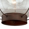 Vaxcel Chatham 1 - Light Flush Mount in  Burnished Bronze - 2 of 4