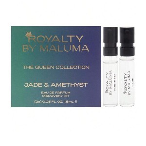 The Queen Collection by Royalty By Maluma for Women - 2 Pc Mini Gift Set 0.05oz Jade EDP Spray Vial (Mini), 0.05oz Amethyst EDP Spray Vial (Mini) - 1 of 1