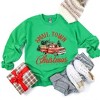 Simply Sage Market Women's Graphic Sweatshirt Small Town Christmas Truck - 3 of 4