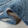 Florida Shag SG455 Power Loomed Area Rug  - Safavieh - 4 of 4