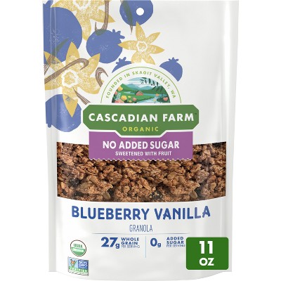 Cascadian Farm Organic Blueberry Vanilla Granola - 11oz