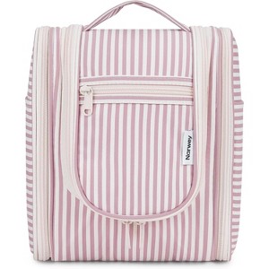 Narwey Small Striped Hanging Travel Toiletry Bag for Women - 1 of 3