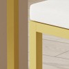 gold & creamy white