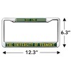University of Vermont School Logo Full Size Standard License Plate Metal Frame - 4 of 4