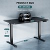 CAVINASvElectric Standing Desk,Height Adjustable Computer Desk with LED Display & 3 Memory Presets,28.7-48 Inch Range,176LB Capacity - 4 of 4