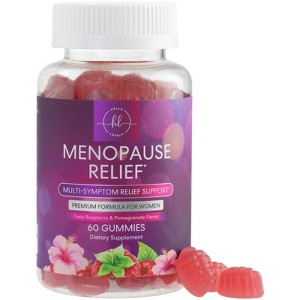 Menopause Supplements for Women - Complete Natural Mild Hot Flashes & Night Sweats Support, Multi Menopause Relief - 60 Gummies By Hello Lovely! - 1 of 4