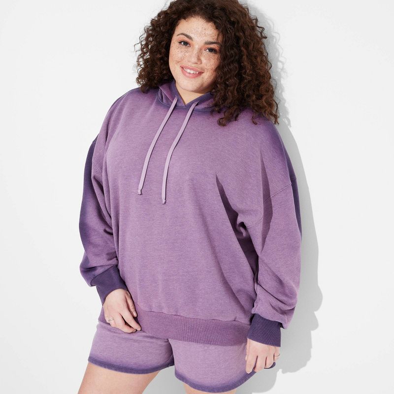 Women's Oversized Hoodie Sweatshirt - Wild Fable™, 1 of 5