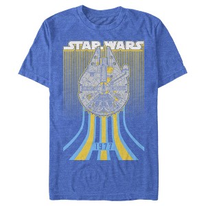 Men's Star Wars Retro Falcon Speed T-Shirt - 1 of 4