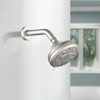 Cobbe 2-Handle Brushed Nickel Wall Mounted Shower System with 10 Settings ABS Shower Head and Bathtub Spout Shower Faucet Set - 2 of 4