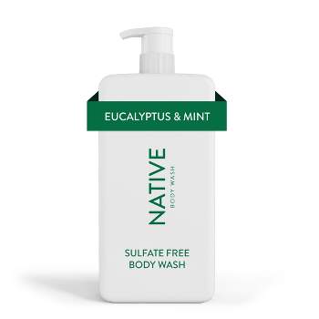 Native Body Wash with Pump - Eucalyptus & Mint - Sulfate Free - 36 fl oz
