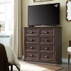SinCiDo Farmhouse Dresser with 8 Drawer, 39" Tall Dressers & Chests for Bedroom, Wood Rustic Bedroom Dresser for Living Room - 3 of 4