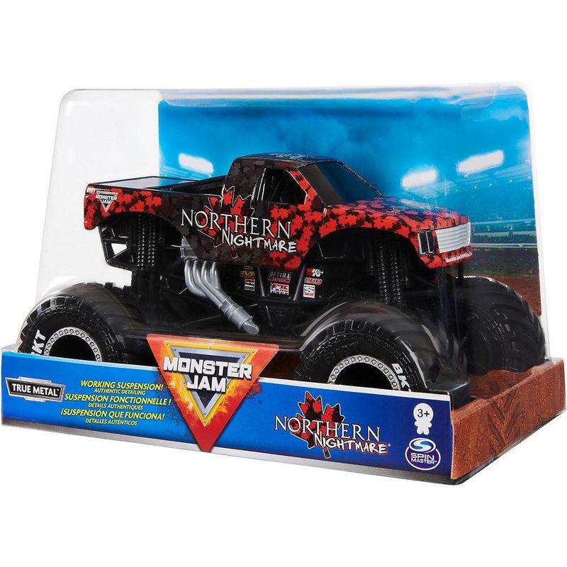 Monster Jam, Official Northern Nightmare Monster Truck, Die-Cast Vehicle, 2 of 3