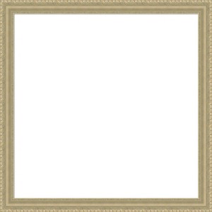 Amanti Art Champagne Teardrop Framed Dry Erase Magnetic Board - 1 of 4