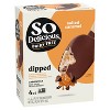 So Delicious Dipped Salted Caramel Cashew Milk Non-Dairy Frozen Dessert Bar - 4ct/9.2 fl oz - 2 of 4
