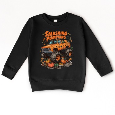 Smashing Pumpkins Monster Truck Grunge - Kids Toddler Graphic Sweatshirt and Kids Youth Graphic Sweatshirt