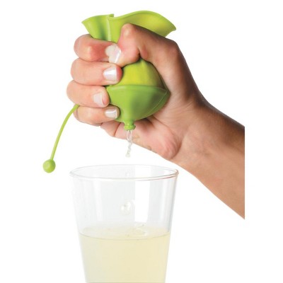 Lekue Green Platinum Silicone Citrus Lemon Press Set