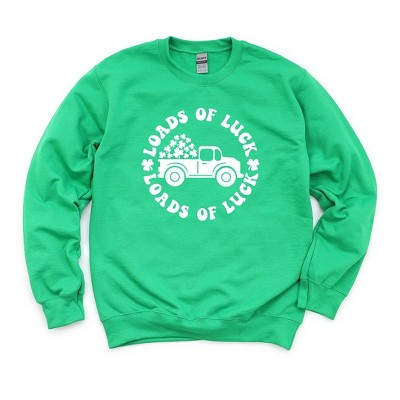 Simply Sage Market Women's Graphic Sweatshirt Loads Of Luck Truck