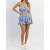 Women's COASTAL ROADTRIPS RUFFLE SHORT SET - MABLE - 2 of 4