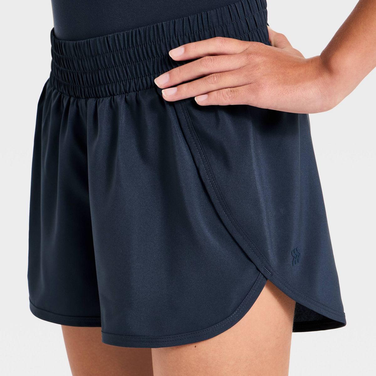 Girls' Mid-Rise Run Shorts - All In Motion™ - thumbnail 6