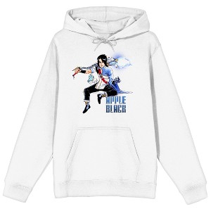 Apple Black Sano and Jara Adult White Graphic Hoodie - 1 of 3