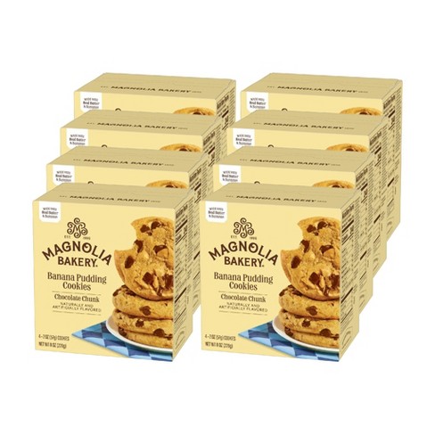 Magnolia Bakery Banana Pudding Cookies Variety Trio, 2 Ounce (Pack of 12),  Individually Wrapped