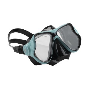 Hawaii Divers Jr Beluga Mask - Turquoise/Black - 1 of 4