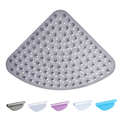 Tranquil Beauty 21 X 21 Clear Square Non-slip Shower And Bath Mats With  Suction Cups Ideal For Kids & Elderly : Target