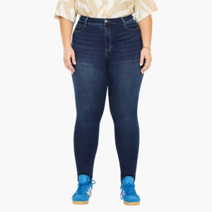 KanCan Essentials Bluebird High Rise Super Skinny Jeans (Plus Size) - 1 of 4