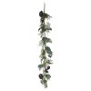 Transpac Synthetic Fabric 60 in. Multicolor Spring Flower and Twig Garland - 3 of 4