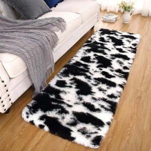 Area Rug Modern Plush Shaggy Rug Indoor Soft Fluffy Carpet Non Slip Non-Shedding Accent Carpet Fuzzy Shag Rug - 1 of 4