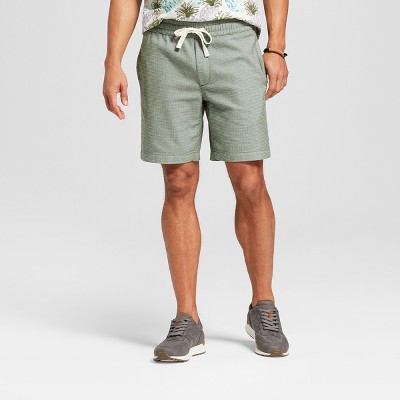 target mens elastic waist shorts