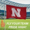 NCAA University of Nebraska Flag with Grommets, 3'x5' Nebraska Cornhuskers Outdoor College Flags & Banners for Garden Patio Indoor Wall Décor - 4 of 4
