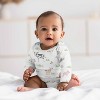 Sweet Jojo Designs Gender Neutral Baby Bodysuits - Set 6-12M Farm Animals Multicolor 2pc - image 2 of 4