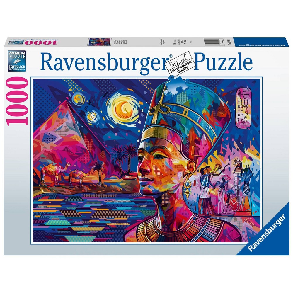 Ravensburger Nefertiti on the Nile Jigsaw Puzzle - 1000pc