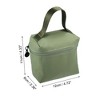 Unique Bargains Women's Travel Cosmetic Makeup Brush Organizer Storage Bag 4.72"x2.36"x4.33" 1 Pc - 4 of 4