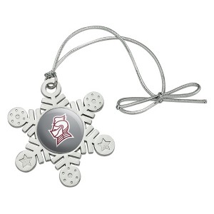 Bellarmine University Secondary Logo Metal Snowflake Christmas Tree Holiday Ornament - 1 of 3