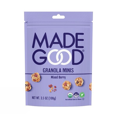 Madegood Mixed Berry Granola Minis - 3.5oz : Target