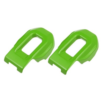 Unique Bargains Hood Latch Lock Catch Brackets Cover for Jeep Wrangler Gladiator - Green