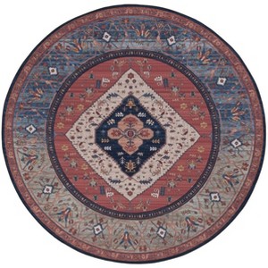 Tucson Vintage Persian TSN153 Power Loomed Machine Washable Skid-Resistant Indoor Rugs - Safavieh - 1 of 4